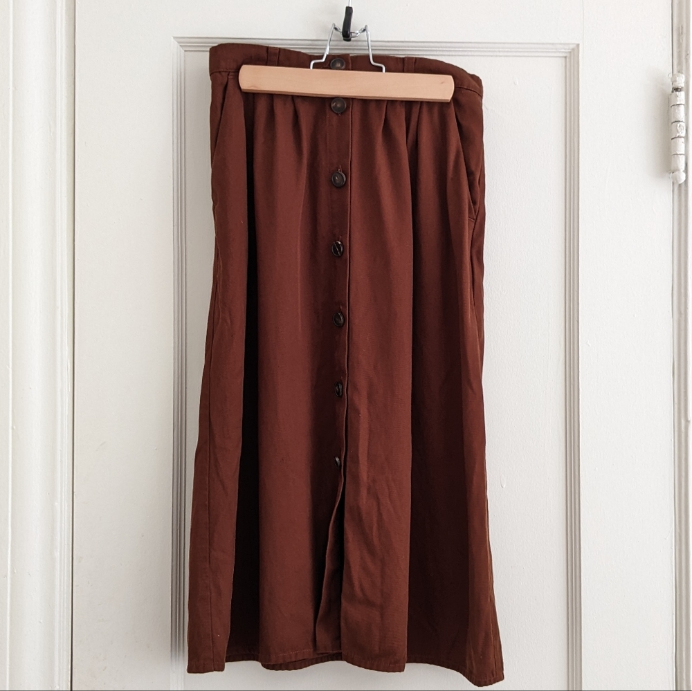 Sezane Celina skirt in Mocha